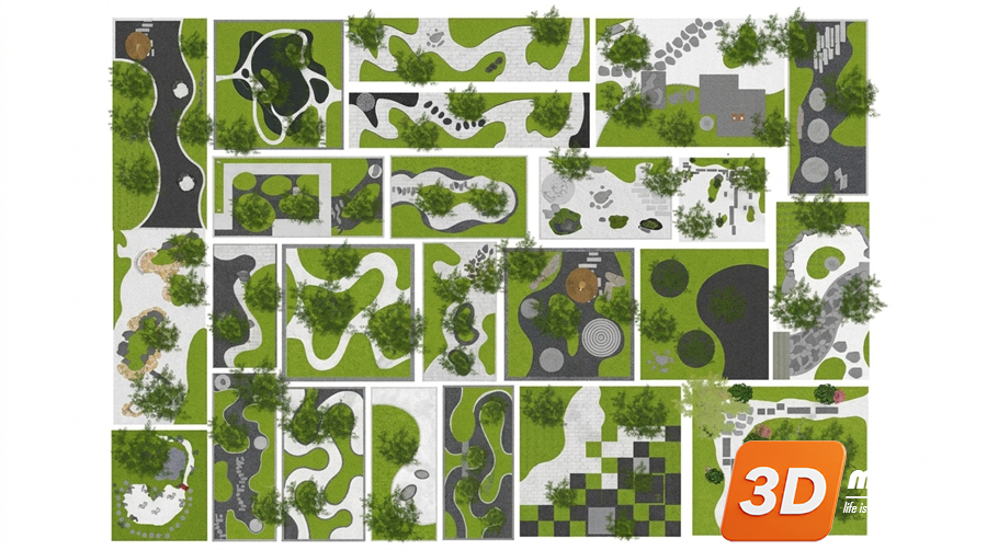 Rockery Skp Files